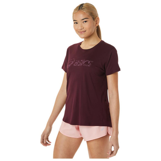 Asics Γυναικεία κοντομάνικη μπλούζα Run Top